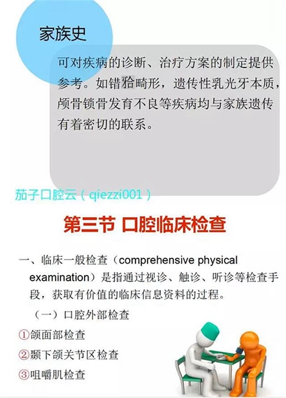 	口腔修復治療中，常見臨床接診流程